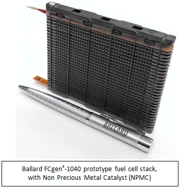 Ballard to Offer World s First PEM Fuel Cell Product Using Non