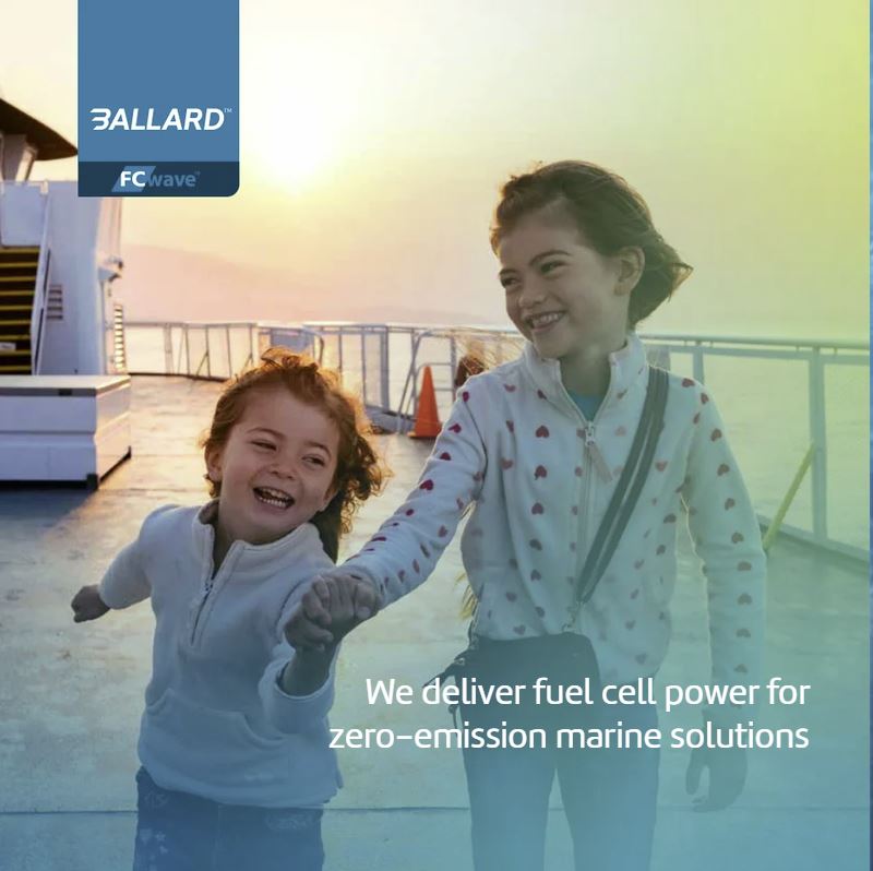 Ballard brochure on fuel cells for marine applications