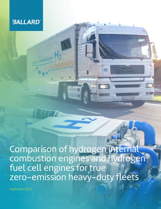 Comparison of hydrogen internal combustion engines and hydrogen fuel cell engines for true zero-emission heavy-duty fleets